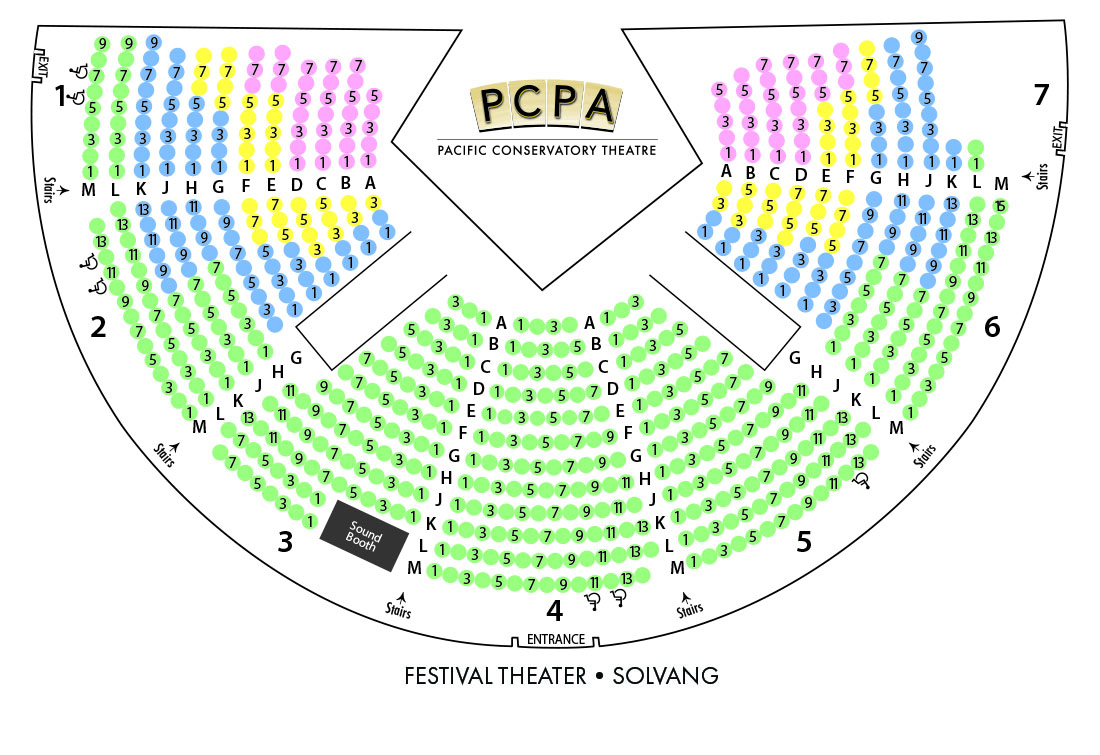 Festival Seat Chart