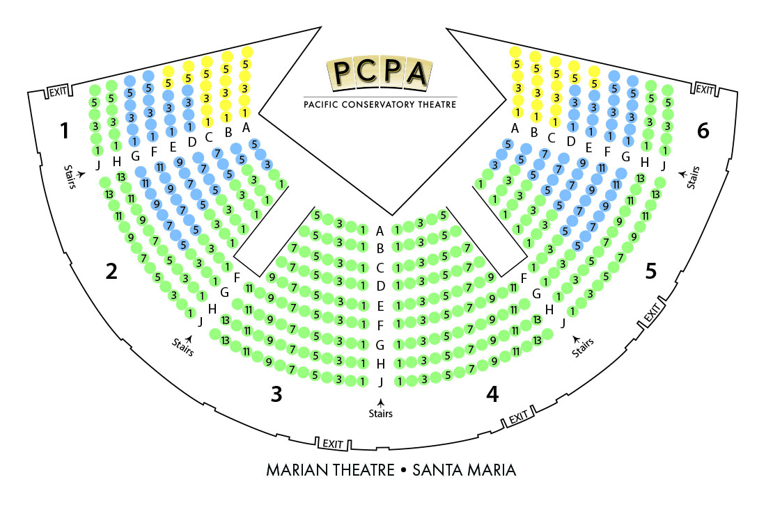 Marian Seat Chart