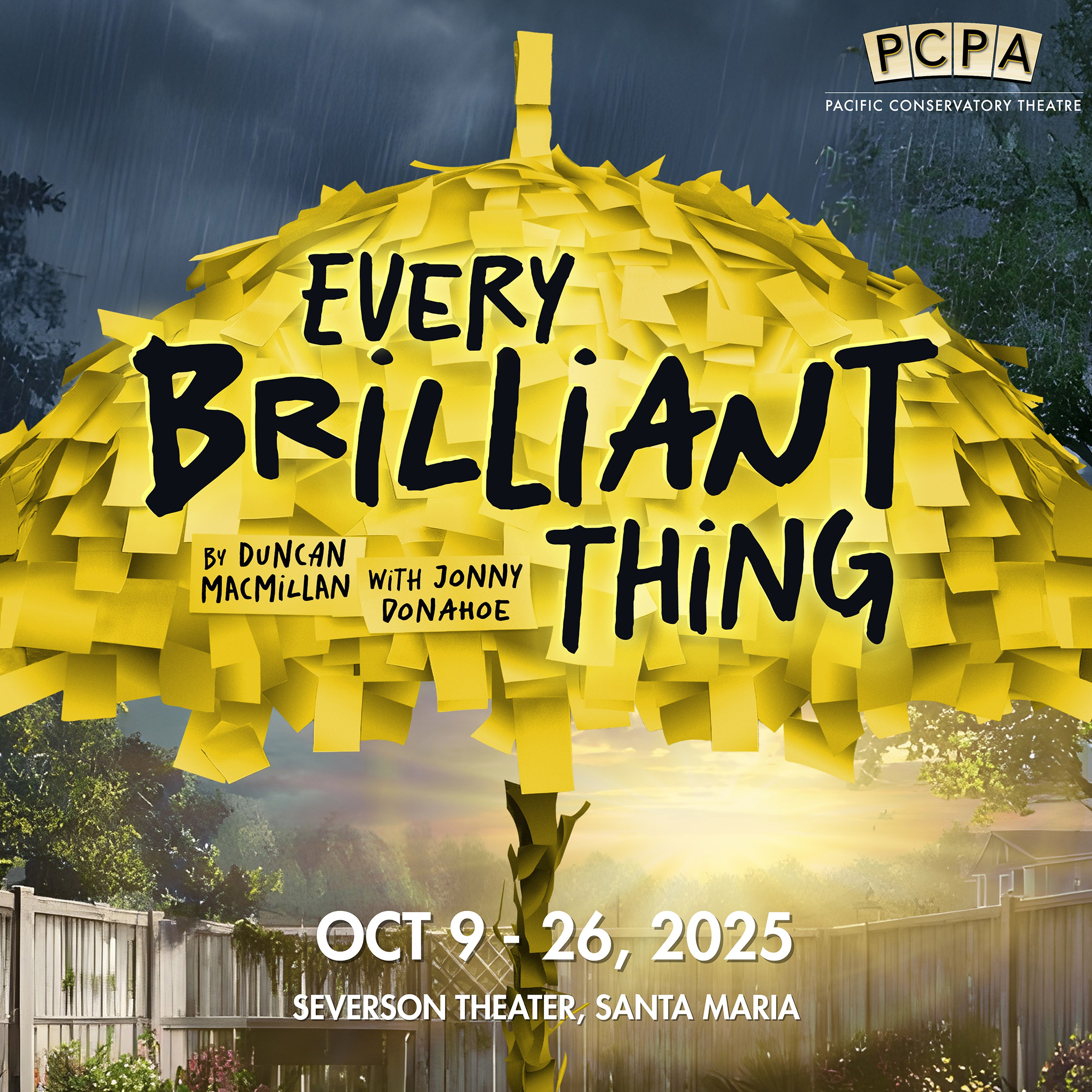 Every Brilliant Thing show square artwork