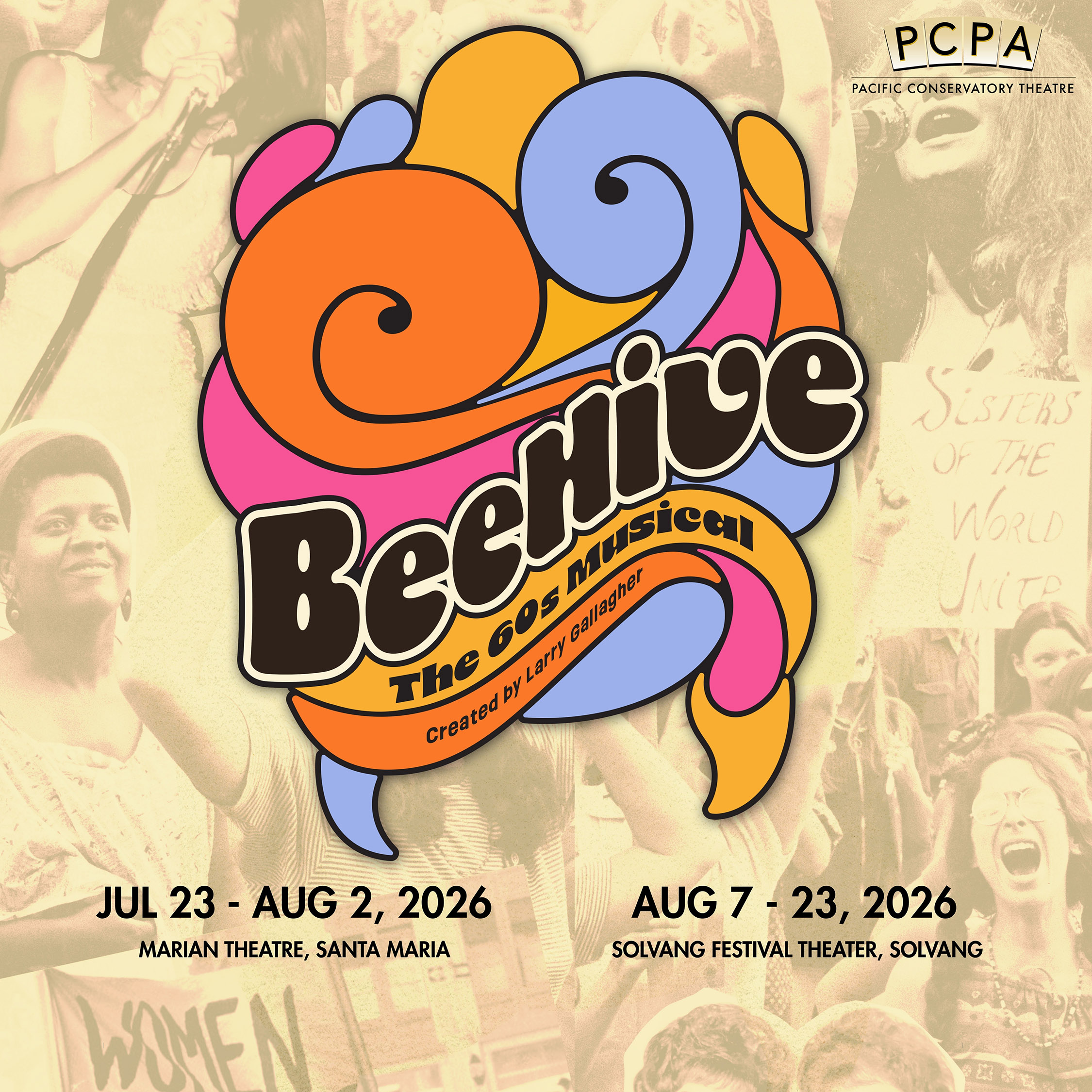Beehive - The 60s Musical Show Square Art
